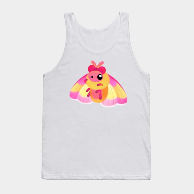 Rosy Maple moth Tank Top by pikaole